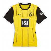 Camisa de Futebol Borussia Dortmund Equipamento Principal Mulheres 2024-25 Manga Curta